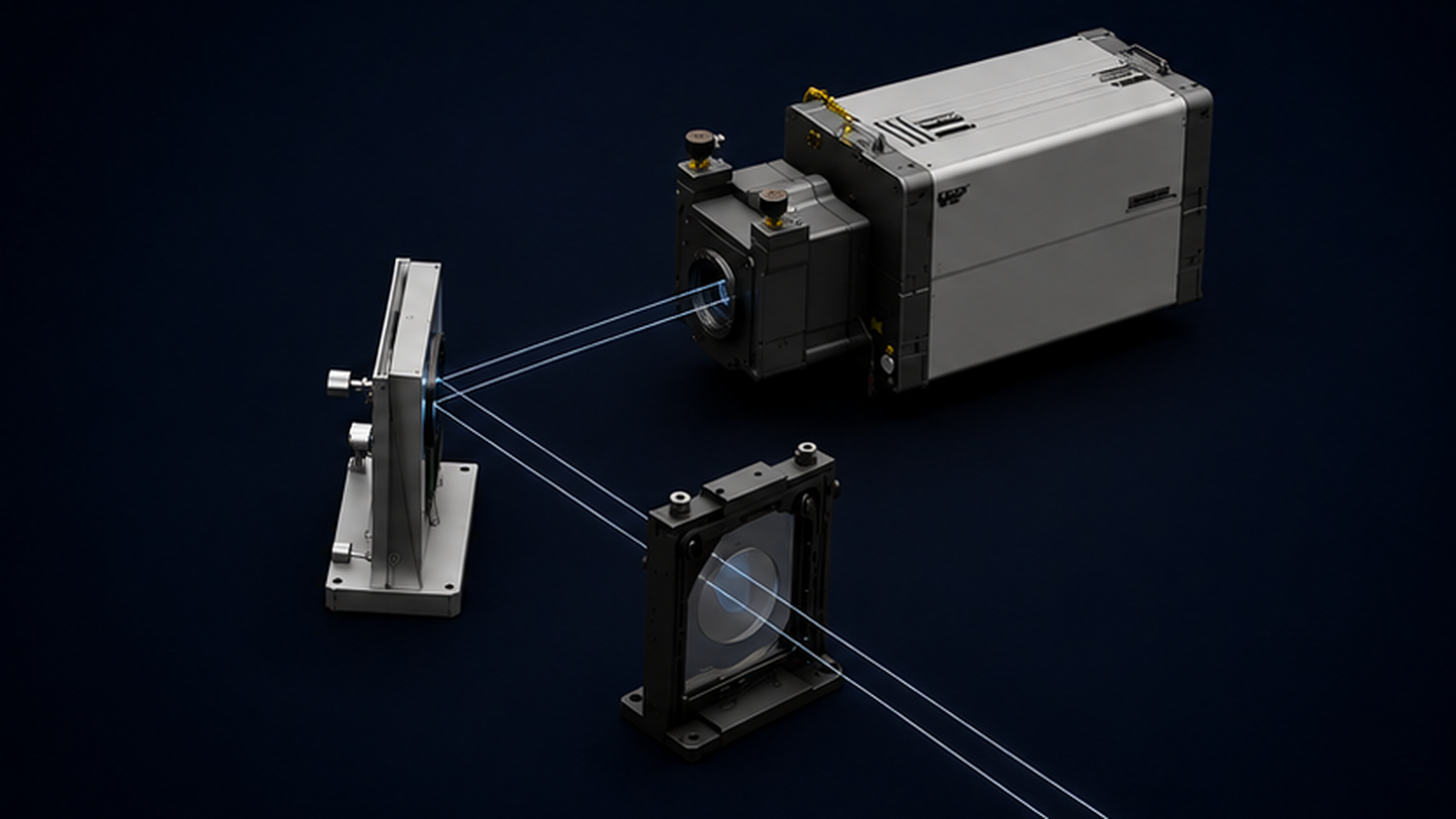 Interferometer optical test rig